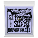 Muta corde chitarra elettrica baritona ERNIE BALL 2839 Slinky - nickel wound - .013 .018p .030 .044 .056 .072