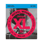 Muta corde chitarra elettrica D'ADDARIO EXL145 - nickel wound - cal. .012 .016 .020p .032 .042 .054