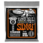 Muta corde chitarra elettrica ERNIE BALL 3122 Coated Titanium Hybrid Slinky - .009 .011 .016 .026 .036 .046