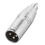 Adattatore BESPECO SK086 XLR/maschio - spina/RCA