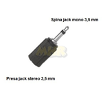 Adattatore PROEL AT805 presa J/stereo 3,5 - spina J/mono 3,5