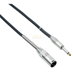 Cavo microfonico BESPECO IROMM100P EXTREME XLR/maschio - J/mono 6,3 - 1 m