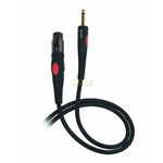 Cavo microfonico PROEL DH200 1 XLR/femmina - J/mono 6,3 - 1 m