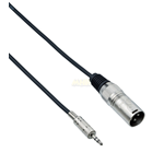 Cavo patch BESPECO EAMS100 - XLR maschio - J/stereo 3,5 - 1 m