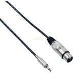 Cavo patch BESPECO EBMC100 - XLR femmina - J/mono 3,5 - 1 m