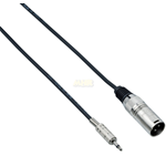 Cavo patch BESPECO EBMS100 - XLR maschio - J/mono 3,5 - 1 m