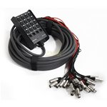 Cavo strumenti stage box PROEL EBN1604 16 x XLR/femmine 4 x XLR/maschi - 25 m