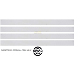 Reggette nylon fissaggio cordiera DIXON PDSW NS HP conf. 4 pz.