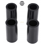 Cymbal sleeve diam. mm. 8 neri DIXON PSYV T1 HP (conf. da 4)