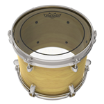 Pelle per batteria REMO Pinstripe trasparente PS-0313-00 - 13" cm.33,0