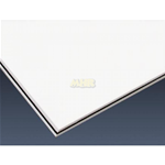Foglio per battipenna 3 strati GEWA G558010 - bianco/nero/bianco