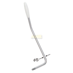 Leva tremolo GOTOH A1C diam. mm. 5 - manopola bianca