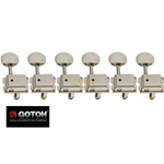 Meccaniche chitarra elettrica GOTOH SD91N 05M MG L6 - autobloccanti - nichelate - 6 in linea