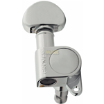 Meccaniche chitarra elettrica GROVER 205 C6 mini - cromate - 6 in linea