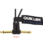 Cavo patch QUIK LOK FPC QUIKBOARD 0,30K  J/mono 6,3 - J/mono 6,3 ultrapiatti - 30 cm.