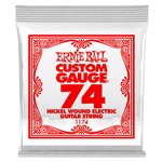 Corda nickel chitarra elettrica ERNIE BALL 1174 round wound - cal. 074