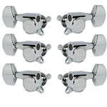 Meccaniche chitarra elettrica/acustica GOTOH SG381 C01 - cromate - 3R + 3L