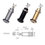 Presa jack stereo a cilindro PARTSLAND G943181 - nera
