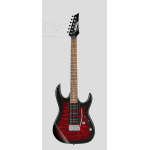 Chitarra elettrica IBANEZ GRX70QA TRB (transparent red burst)