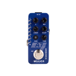 Pedale per chitarra MOOER A7 digital reverb con presets
