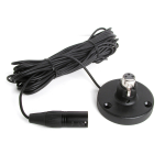 Base per microfoni a collo d'oca SAMSON XFM1 - attacco XLR - completo di cavo