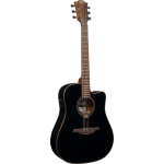 Chitarra elettroacustica LAG T118DCE BLK serie Tramontane - BK (black)