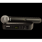 Radiomicrofono a mano SHURE BLX24E/PG58 - Sistema completo