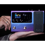 Pedaliera multieffetto per chitarra VALETON GP100VT (violet) con pedale d'espressione