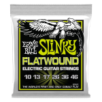 Muta corde chitarra elettrica ERNIE BALL 2591 Slinky Flatwound - .010 .013 .017 .026 .036 .046