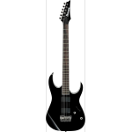 Chitarra elettrica baritona IBANEZ RGIB6 Iron Label BK (black)