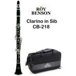 Clarino in Sib 18 chiavi leva Mib ROY BENSON CB218 con astuccio