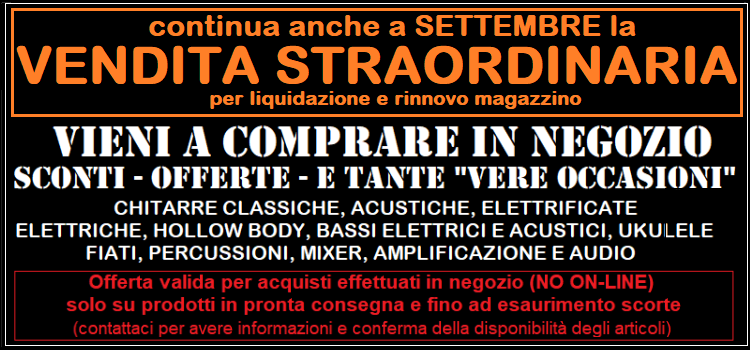 LA VENDITA ON-LINE E' SOSPESA FINO ALLA FINE DELLA PROMOZIONE
