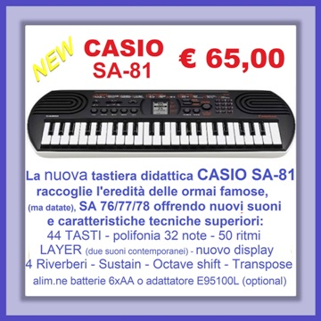 OFFERTA VALIDA FINO AD ESAURIMENTO SCORTE