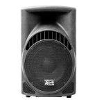 COPPIA casse amplificate AUDIO TOOLS ST210A 150W/PEAK