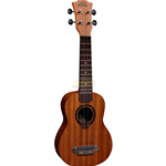 Ukulele LAG TKU8S Soprano - in mogano c/borsa
