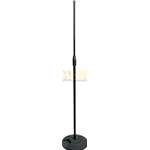 Asta microfonica dritta con base tonda PROEL OST110 - nera