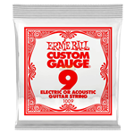 Corda acciaio liscia chitarra elettrica/acustica ERNIE BALL 1009 - cal. 009
