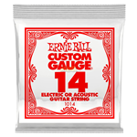 Corda acciaio liscia chitarra elettrica/acustica ERNIE BALL 1014 - cal. 014