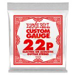 Corda acciaio liscia chitarra elettrica/acustica ERNIE BALL 1022 - cal. 022