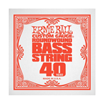 Corda basso elettrico ERNIE BALL 1640 - nickel wound - cal. 040