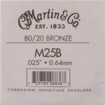 Corda chitarra acustica MARTIN M25HTTB - bronze wound - cal. .025
