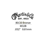 Corda chitarra acustica MARTIN M32HTTB - bronze wound - cal. .032