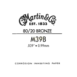 Corda chitarra acustica MARTIN M39HTTB - bronze wound - cal. .039