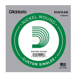 Corda nickel chitarra elettrica D'ADDARIO NW046 round wound - cal. 046
