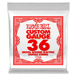 Corda nickel chitarra elettrica ERNIE BALL 1136 round wound - cal. 036