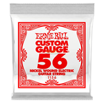 Corda nickel chitarra elettrica ERNIE BALL 1156 round wound - cal. 056