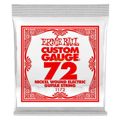 Corda nickel chitarra elettrica ERNIE BALL 1172 round wound - cal. 072
