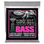 Muta corde basso elettrico 4 corde ERNIE BALL 3834 Coated Super Slinky - nickel coated - .045 .060 .080 .100 - long scale