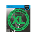 Muta corde basso elettrico 5 corde D'ADDARIO EXL220.5 - nickel wound - 40 60 75 95 125 - long scale