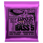 Muta corde basso elettrico 5 corde ERNIE BALL 2821 Power Slinky - nickel wound - .050 .070 .085 .105 .135 - long scale